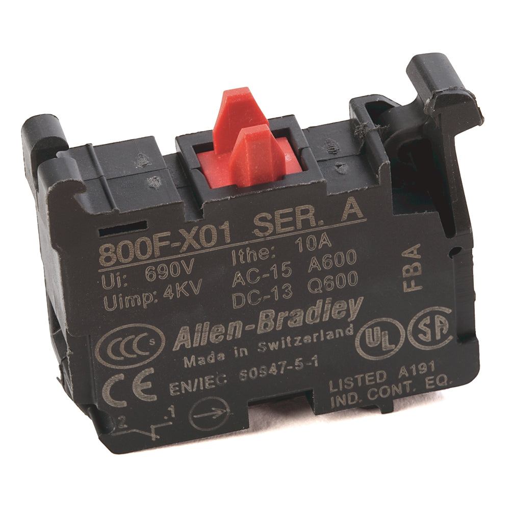 Allen‑Bradley 800F‑X01 Contact Block